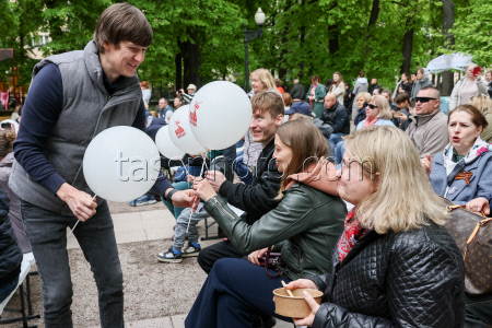 Акция "Солдатская каша" в Москве