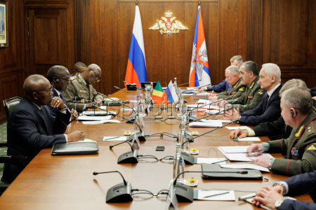 Russian and Congolese Ministers of Defence hold talks