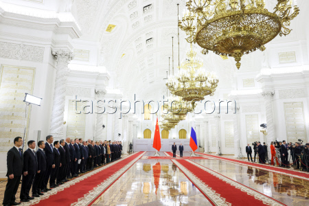 China's President Xi Jinping on official visit to Russia