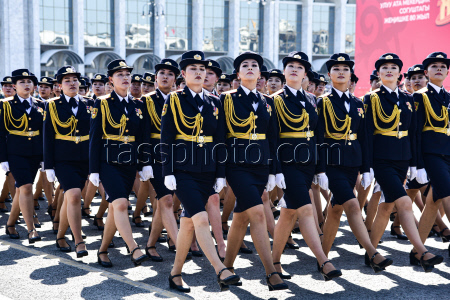 Парад Победы в Киргизии