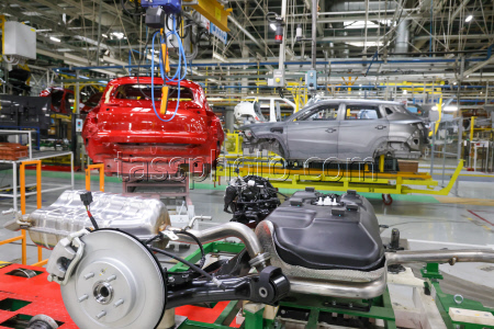Moskvitch car factory