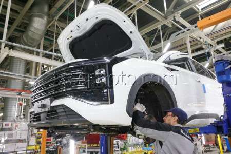 Moskvitch car factory