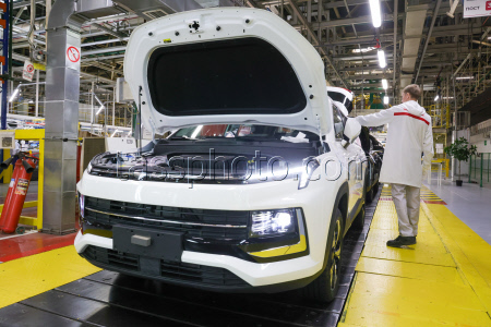 Moskvitch car factory