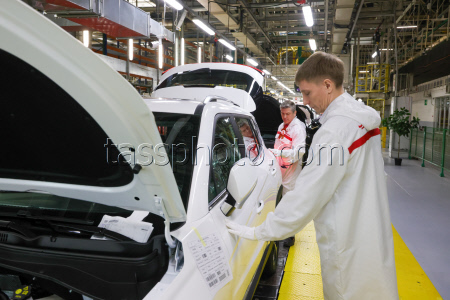 Moskvitch car factory