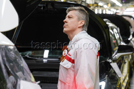 Moskvitch car factory