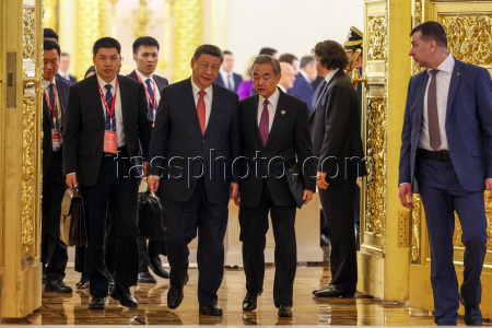 China's President Xi Jinping on official visit to Russia