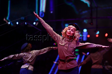 Music of Victory circus show in Moscow