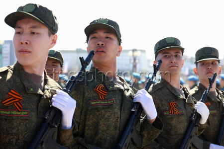 Парад Победы в Якутске