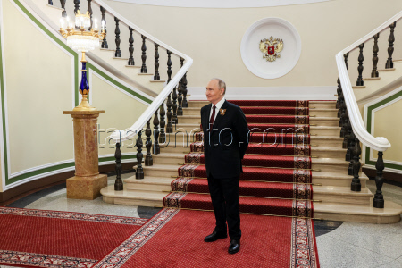 Встреча президента РФ Путина и лидеров иностранных государств