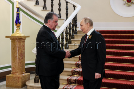 Встреча президента РФ Путина и лидеров иностранных государств