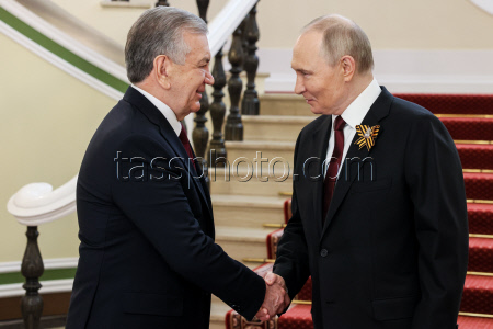 Встреча президента РФ Путина и лидеров иностранных государств