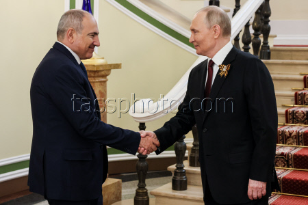 Встреча президента РФ Путина и лидеров иностранных государств