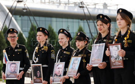 Victory Day in Belgorod, Russia