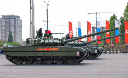 Victory Day parade in Rostov-on-Don, Russia