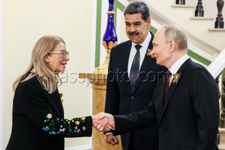 Встреча президента РФ Путина и лидеров иностранных государств