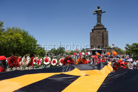 Immortal Regiment event in Yerevan, Armenia