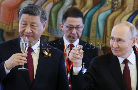 Moscow Kremlin reception for heads of foreign delegations