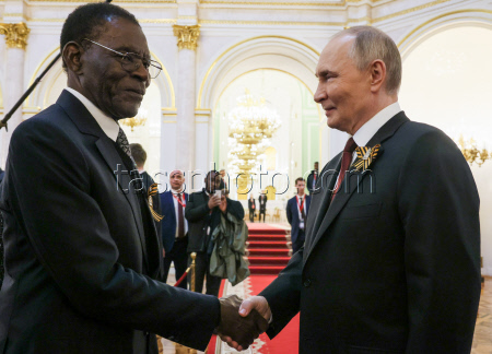 Moscow Kremlin reception for heads of foreign delegations