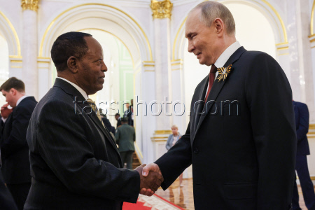 Moscow Kremlin reception for heads of foreign delegations