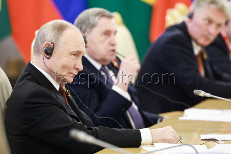 Встреча президента РФ Путина и президента Бразилии Лулы да Силвы