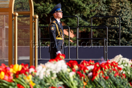 Празднование Дня Победы в Москве