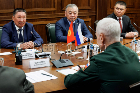 Встреча министра обороны РФ Белоусова и министра обороны Киргизии Бекболотова