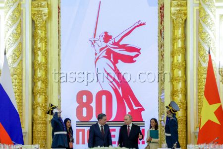 Russia's President Putin and Vietnamese Communist Party General Secretary To Lam meet in Moscow