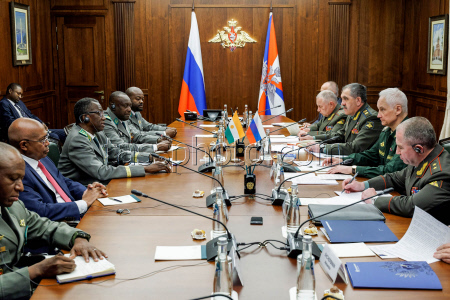 Defence ministers of Russia and Niger meet in Moscow