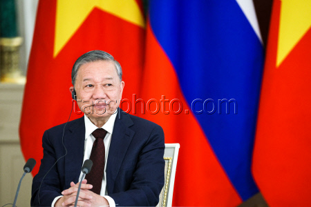 Russia's President Putin and Vietnamese Communist Party General Secretary To Lam meet in Moscow