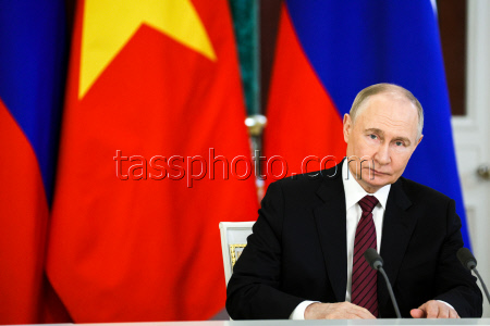 Russia's President Putin and Vietnamese Communist Party General Secretary To Lam meet in Moscow