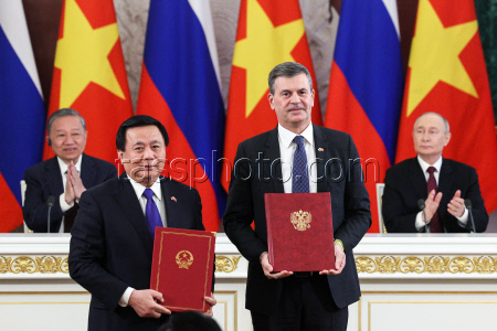 Russia's President Putin and Vietnamese Communist Party General Secretary To Lam meet in Moscow