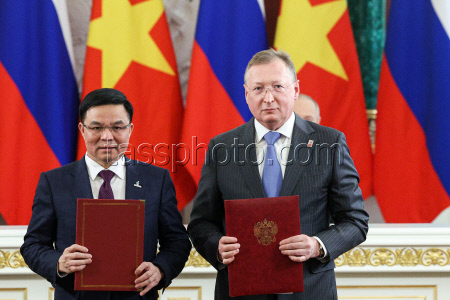 Russia's President Putin and Vietnamese Communist Party General Secretary To Lam meet in Moscow