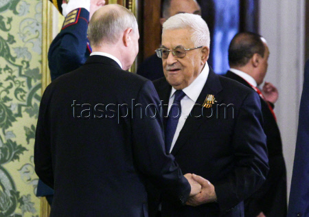 Presidents of Russia and Palestine meet in Moscow