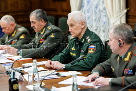 Встреча министра обороны РФ Белоусова и министра обороны Буркина-Фасо Симпоре