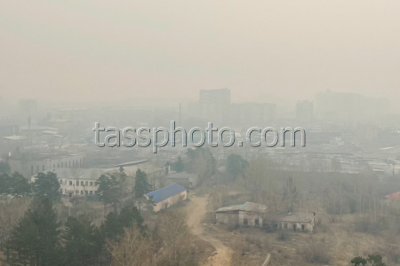 Smog covers Russian city of Chita