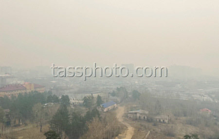 Smog covers Russian city of Chita