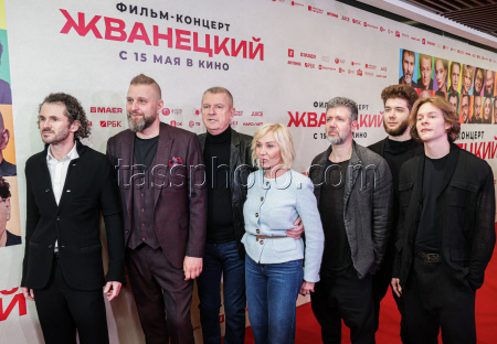 Moscow premiere of Vadim Plokhotnikov's film Zhvanetsky