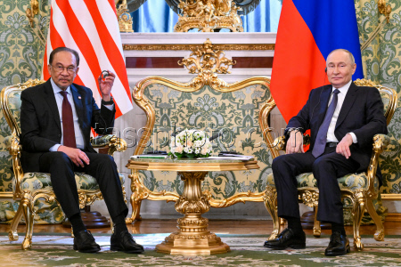 Malaysia’s PM Anwar Ibrahim on official visit to Russia