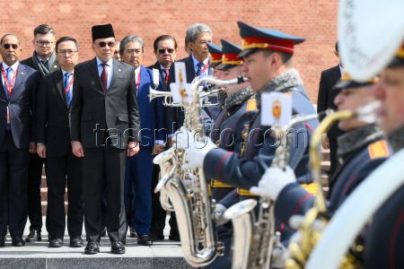 Malaysia’s PM Anwar Ibrahim on official visit to Russia