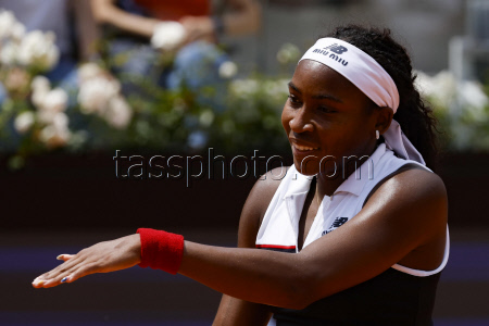Теннисный турнир WTA 1000 в Риме, 1/4 финала: Кори Гауфф (США) - Мирра Андреева (Россия) - 6:4, 7:6 (7:5)