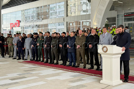 New railway station opens in Grozny, Russia