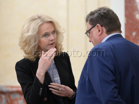 Заседание Правительства РФ с участием премьер-министра РФ Мишустина