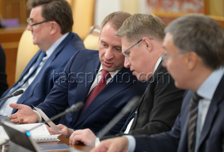 Russia's PM Mishustin holds Russian government meeting
