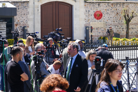 Russian Presidential Aide Medinsky makes press statement in Istanbul