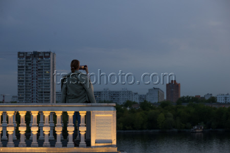 Wedding season starts at Moscow's North River Terminal