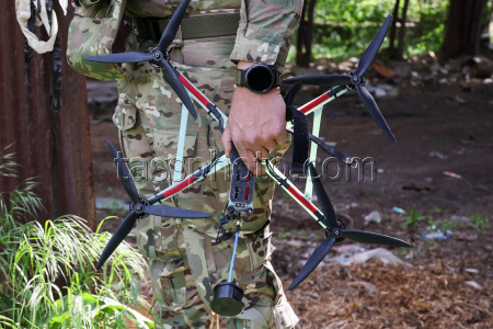 FPV drones used in Zaporozhye sector of frontline in special military operation zone