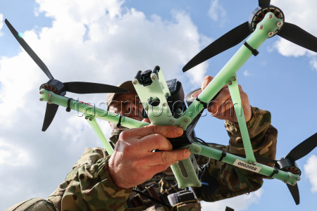 FPV drones used in Zaporozhye sector of frontline in special military operation zone