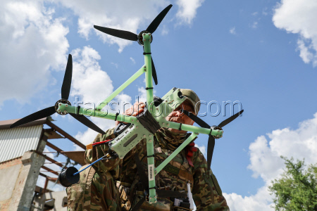 FPV drones used in Zaporozhye sector of frontline in special military operation zone