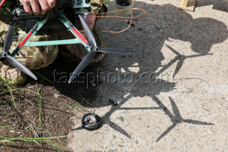 FPV drones used in Zaporozhye sector of frontline in special military operation zone