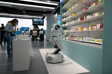 Humanoid robots in China